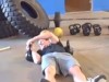 Cuclillas en kettlebell